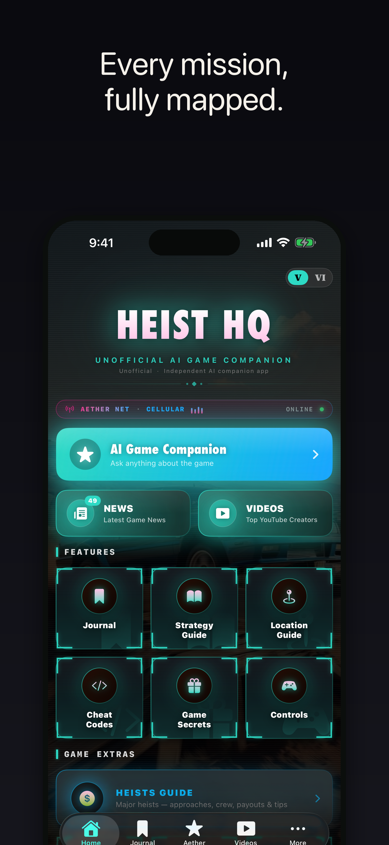 Heist HQ — Grand Theft Auto V home screen