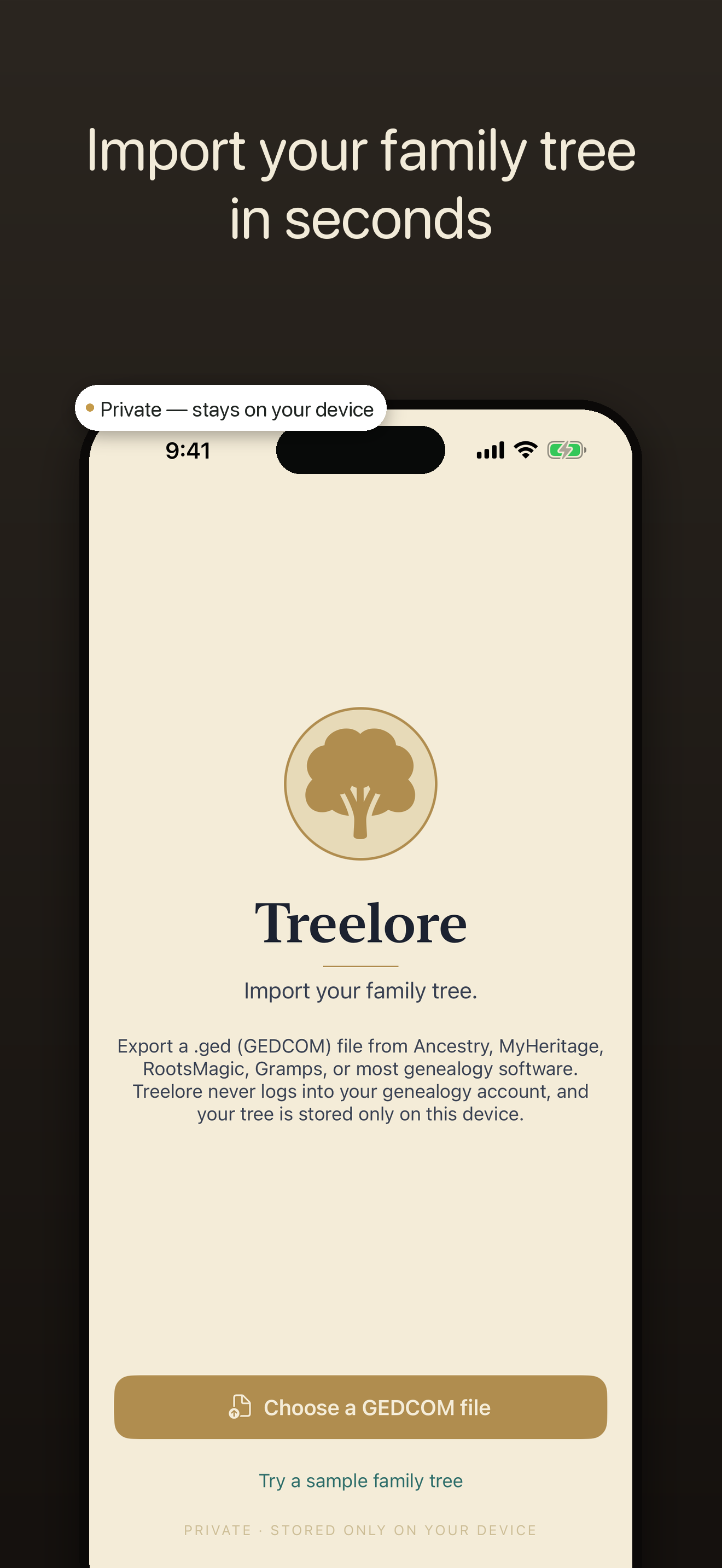 Treelore — App Store screenshot 2 of 4